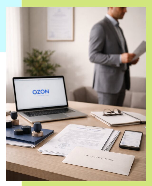 Отказное письмо для Ozon в Вичуге от 3556 р. | Сертэкс